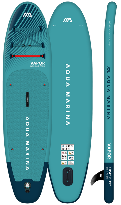 Aqua Marina VAPOR 10'4" Inflatable Paddle Board All-Around SUP (2023)
