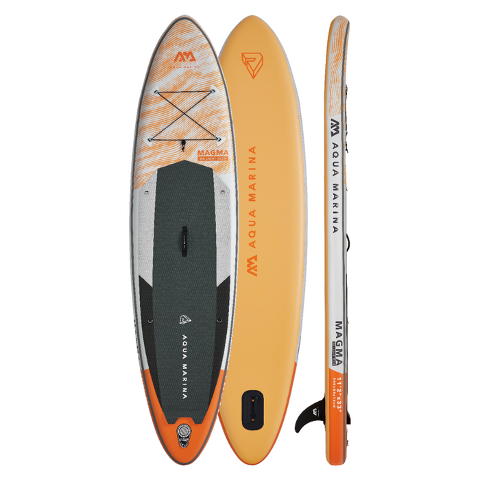 Aqua Marina MAGMA 11'2" Inflatable Paddle Board All-Around Advanced SUP