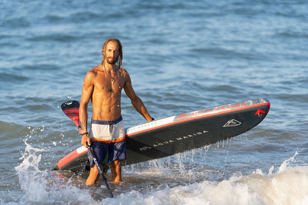 Aqua Marina WAVE 8'8" Inflatable Paddle Board Surf SUP