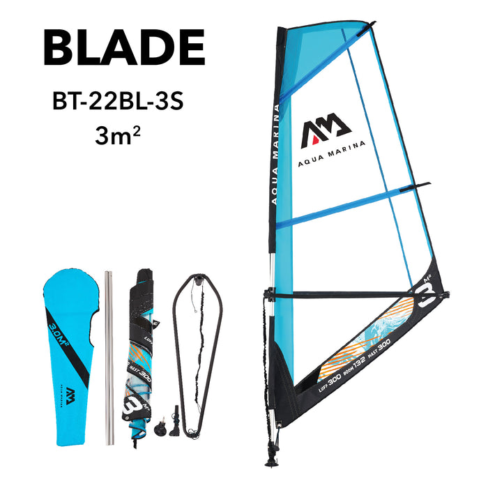 Aqua Marina WINDSURF Series Optional BLADE 10'6" Add-On 3.0M² SAIL