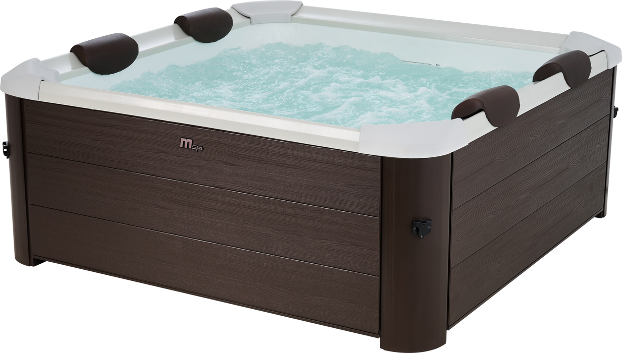 MSPA, FRAME SERIES, TRIBECA, Square Hot Tub & Spa, UVC & Ozone Sanitisation, 140 Air Bubble System, WI-FI & APP Enabled - 6 Persons.