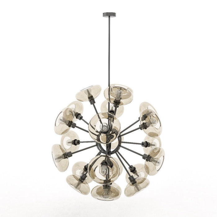 TRU De-LIGHT GORGEOUS DANDELION Chandelier with 22 Bulbs
