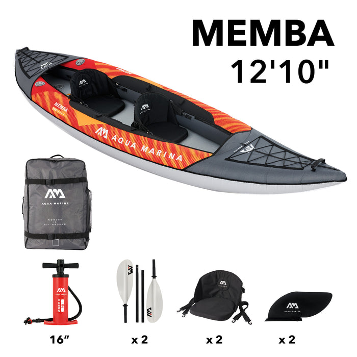 Aqua Marina MEMBA 12'10" Inflatable Touring Kayak