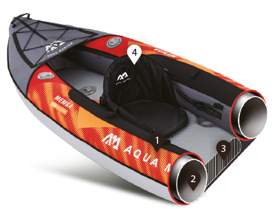 Aqua Marina MEMBA 10'10" Inflatable Touring Kayak