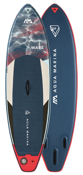 Aqua Marina WAVE 8'8" Inflatable Paddle Board Surf SUP