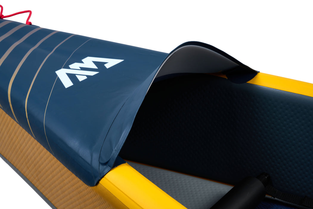 Aqua Marina TOMAHAWK AIR-K 12'4" Inflatable High Pressure Speed Kayak/Canoe (2023)