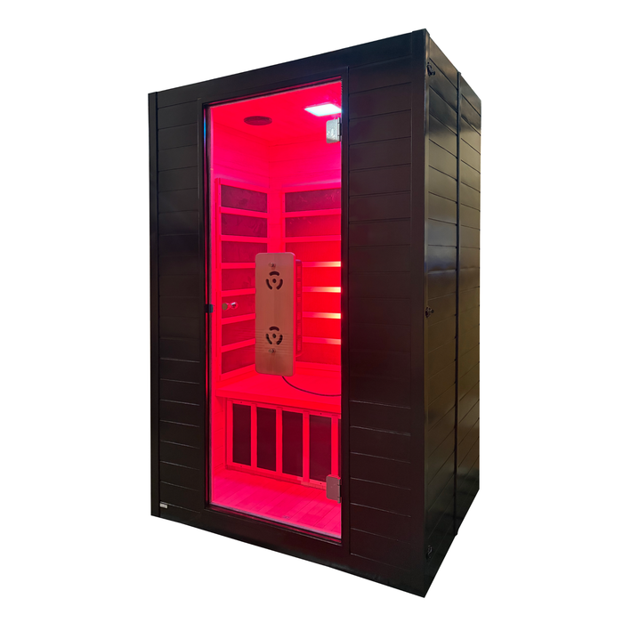 Blisspod | Malmo | All-In-One | Infrared + Red Light Therapy | Premium Sauna | Low EMF | LED Chromotherapy | 2 Person