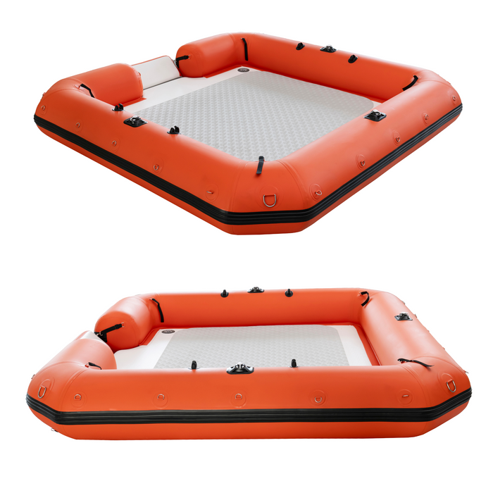 Nautiqua, STARFISH, Inflatable Fishing Romantic Floating Tent / Raft