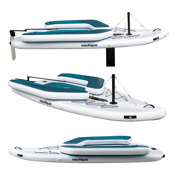 Nautiqua, STARSAIL, Inflatable 3 Chamber Sailing dinghy