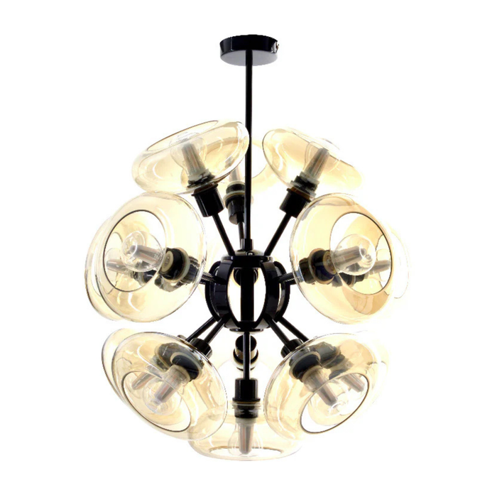 TRU De-LIGHT Glamorous Dandelion Pendant Chandelier With 14 Bulbs