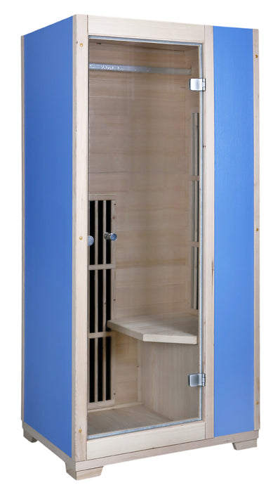 Blisspod, Vienna, Far Infrared Sauna Canadian Hemlock Very Low EMF Sauna, 3 Heaters – 1 Person