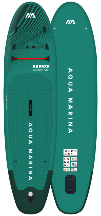 Aqua Marina BREEZE 9'10" Inflatable Paddle Board All-Around SUP (2023)