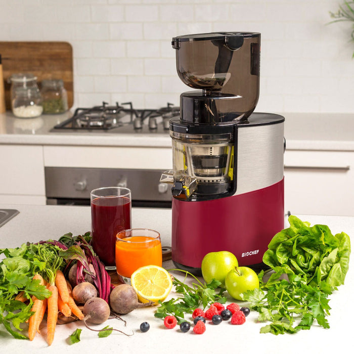 BioChef Atlas Pro Whole Slow Juicer Rouge BioChef Atlas Pro Whole Slow Juicer Rouge