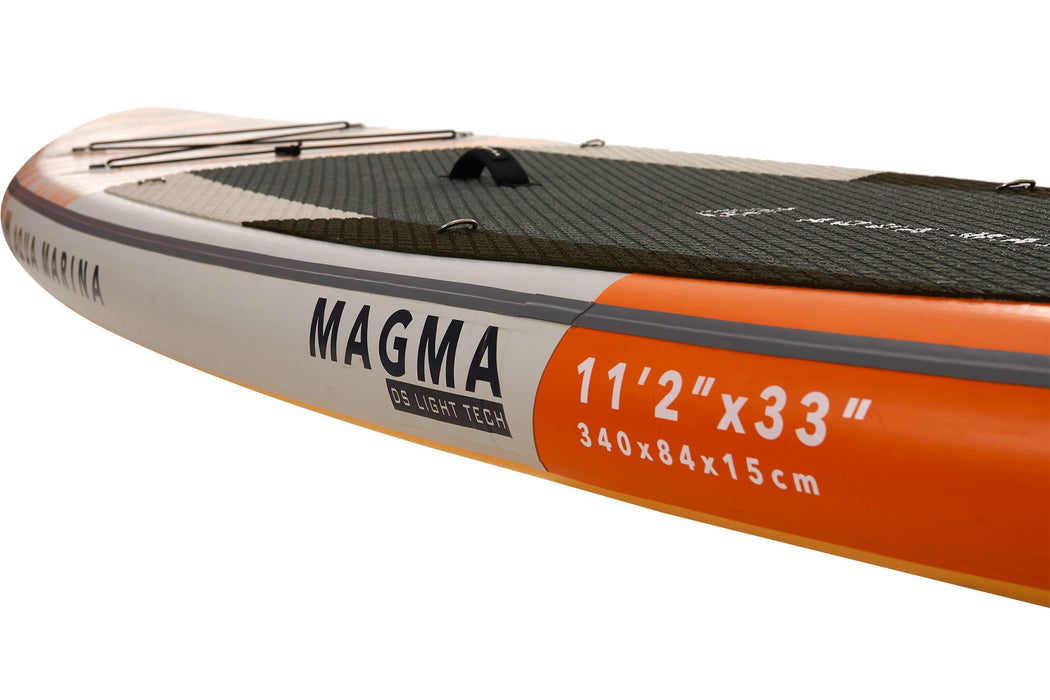 Aqua Marina MAGMA 11'2" Inflatable Paddle Board All-Around Advanced SUP