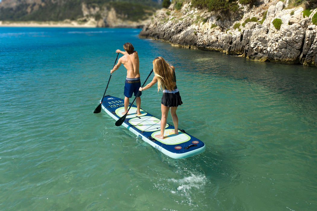 Aqua Marina Thrive Inflatable Stand Up Paddle Board – 9'9" All-Around SUP With Pump