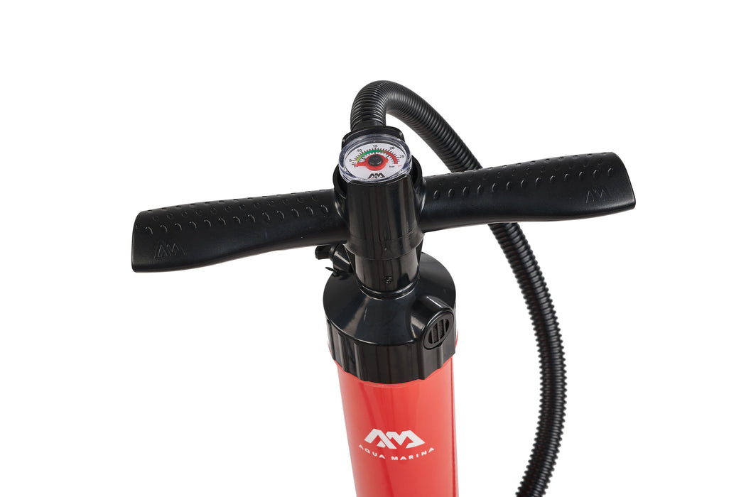 Aqua Marina LIQUID AIR VI Double Action High Pressure Hand Pump for iSUP Paddle Board