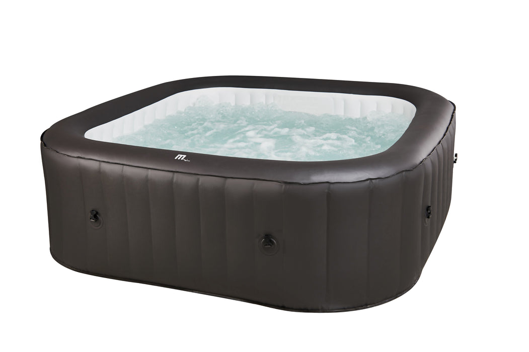 MSPA, VITO, URBAN SERIES, Self-Inflatable Hot Tub & Spa, 132 Air Bubble System, One Piece Quick Setup, Square - 6 Persons