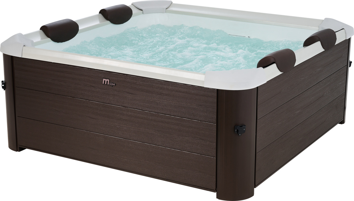 MSPA, FRAME SERIES, TRIBECA, Square Hot Tub &amp; Spa, UVC &amp; Ozone Sanitisation, 140 Air Bubble System, WI-FI &amp; APP Enabled - 6 Persons.