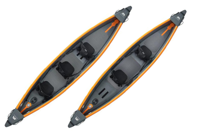 Aqua Marina TOMAHAWK AIR-C 15'8" Inflatable High Pressure Speed Kayak / Canoe