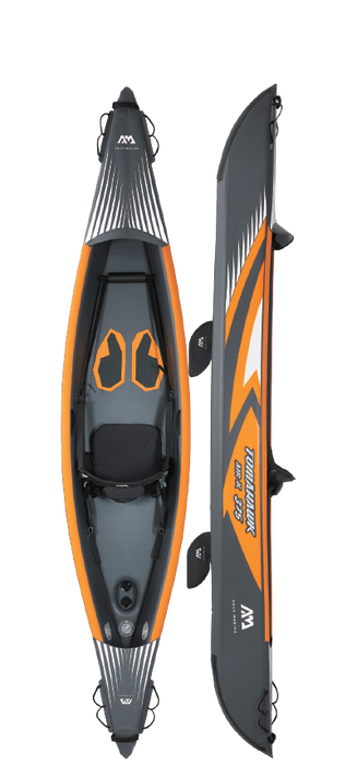 Aqua Marina TOMAHAWK AIR-K 12'4" Inflatable High Pressure Speed Kayak / Canoe
